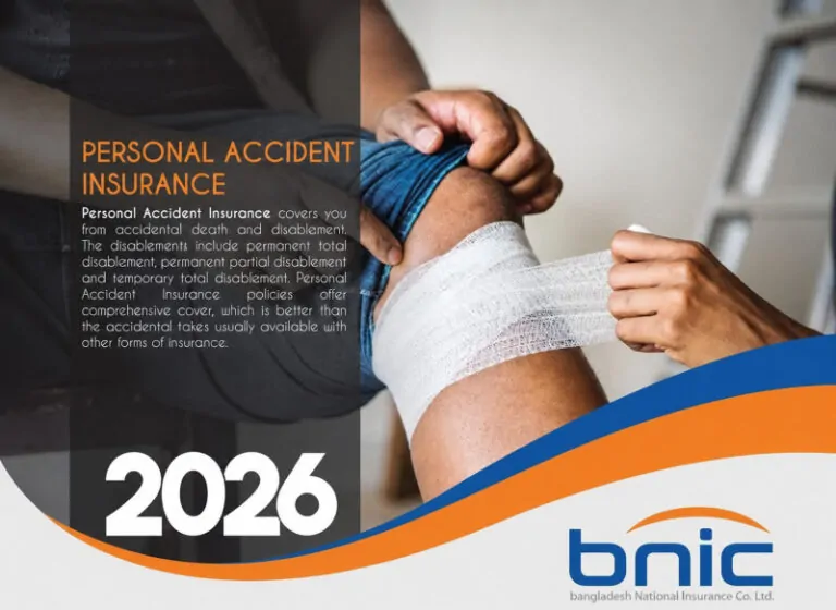Bangladesh National Insurance Company Limited BNICL personal accident insurance promotional banner 2026