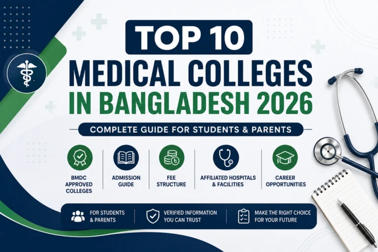 Top 10 Medical Colleges in Bangladesh 2026 complete guide for students and parents