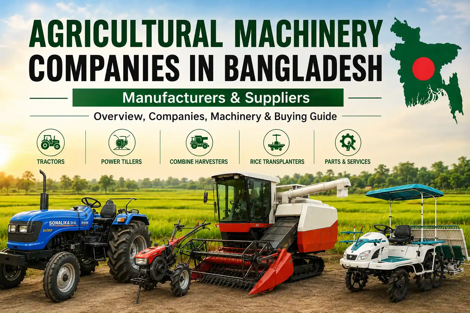 Agricultural machinery companies in Bangladesh manufacturers and suppliers