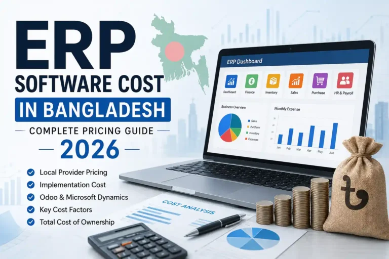ERP software cost in Bangladesh complete pricing guide 2026