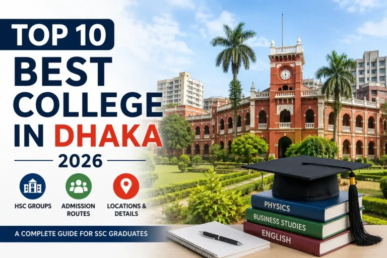 Top 10 best college in Dhaka 2026 for HSC admission