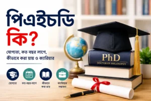 পিএইচডি কি - যোগ্যতা, কত বছর লাগে, কীভাবে করা যায় ও ক্যারিয়ার